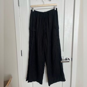REFORMATION ETHAN LINEN CARGO PANTS